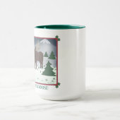 Frohe Weihnachtsmaus! Tasse (Zentrum)