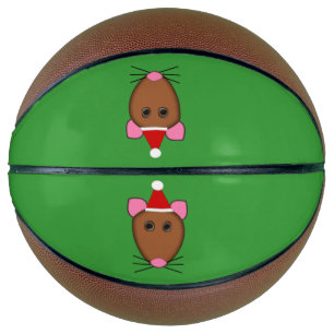 Frohe Weihnachtsmäuse Basketballs