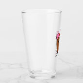 Frohe Weihnachtsmäuse Glas (Rechts)