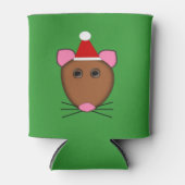 Frohe Weihnachtsmäuse kann kühler Dosenkühler (Vorderseite)