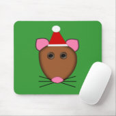 Frohe Weihnachtsmäuse Mousepad (Mit Mouse)