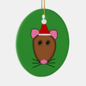 Frohe Weihnachtsmäuse Ornament (Rechts)