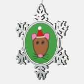 Frohe Weihnachtsmäuse Ornament (Rechts)