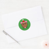 Frohe Weihnachtsmäuse Stickers (Umschlag)