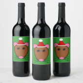 Frohe Weihnachtsmäuse Wein Flaschen Etiketten (Flaschen)