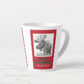 Frohe Weihnachtsmoose Milchtasse (Rechte Ecke)