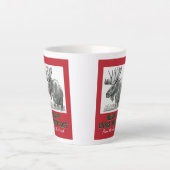 Frohe Weihnachtsmoose Milchtasse (Vorderseite)