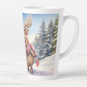 Frohe Weihnachtsmoose Milchtasse (Rechts)