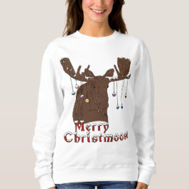 Frohe Weihnachtsmoose Sweatshirt
