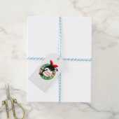 Frohe Weihnachtsmörder Geschenkanhänger (Mit Garn)