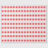 Frohe Weihnachtsmuster 5 Geschenkpapier (Flach)