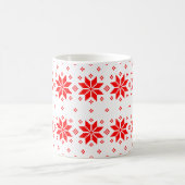 Frohe Weihnachtsmuster 5 Kaffeetasse (Mittel)