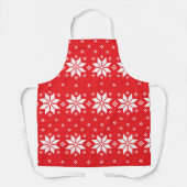 Frohe Weihnachtsmuster 5 Schürze (Vorderseite)