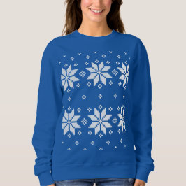 Frohe Weihnachtsmuster 5 Sweatshirt