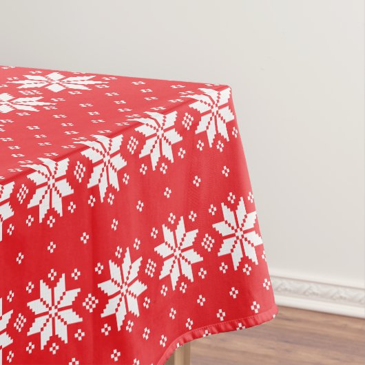 Frohe Weihnachtsmuster 5 Tischdecke (Beispiel)