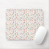 Frohe Weihnachtsmuster Mousepad (Mit Mouse)