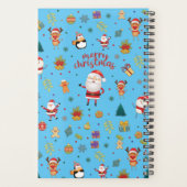 Frohe Weihnachtsmuster Planer (Rückseite)