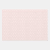 Frohe Weihnachtsmuster Rainbow Blush Pastel Geschenkpapier Set (Vorderseite 3)