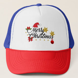 Frohe Weihnachtsmütze Truckerkappe