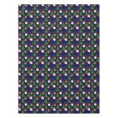 Frohe Weihnachtsnachtslieder, 52"x70" Tischdecke (Vorderseite)
