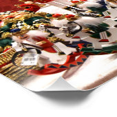 Frohe Weihnachtsnährungsmittel Poster (Ecke)