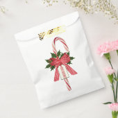 Frohe Weihnachtsnamen Candy Canes bevorzugen Tasch Geschenktütchen (Versiegelt)