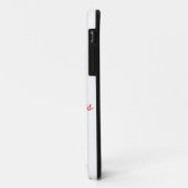 Frohe Weihnachtspaar Foto geben Namen glücklichen Case-Mate iPhone Hülle (Hinten/Links)