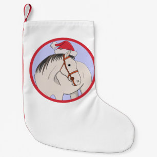 Frohe Weihnachtspferde Kleiner Weihnachtsstrumpf