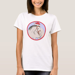 Frohe Weihnachtspferde T-Shirt