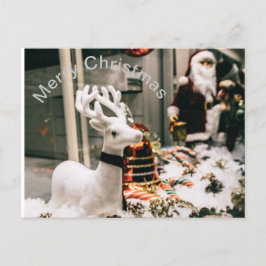 Frohe Weihnachtspostkarte Postkarte