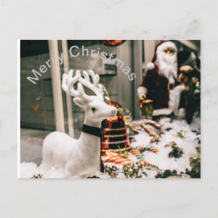 Frohe Weihnachtspostkarte Postkarte