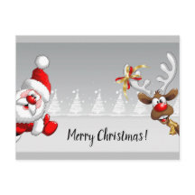 Frohe Weihnachtspostkarten