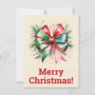 Frohe Weihnachtspostkarten Postkarte