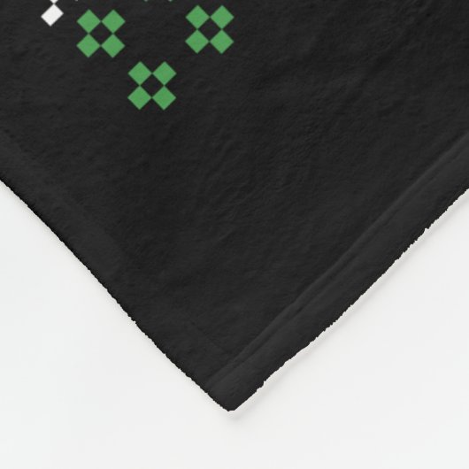 Frohe Weihnachtspullover Laufstrecke Fleecedecke (Ecke)