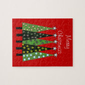 Frohe Weihnachtspuzzle Puzzle (Horizontal)