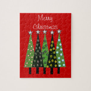 Frohe Weihnachtspuzzle Puzzle