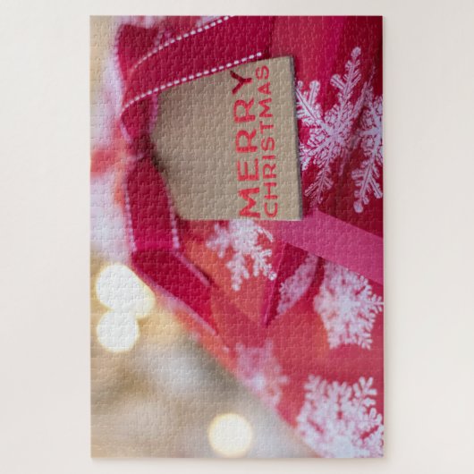 Frohe Weihnachtspuzzle Puzzle (Vertikal)