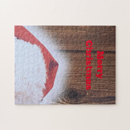 Frohe Weihnachtspuzzle Puzzle (Horizontal)