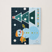 Frohe Weihnachtspuzzle Puzzle (Vertikal)