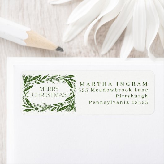 Frohe Weihnachtsrahmen (Insitu)