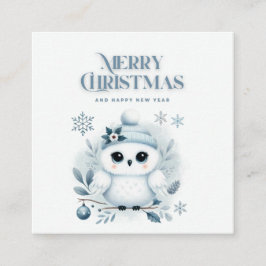 Frohe Weihnachtsschale Begleitkarte