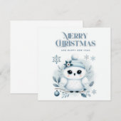 Frohe Weihnachtsschale Einladung (Vorne/Hinten)