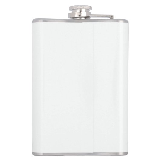 Frohe Weihnachtsschale Flachmann (Rückseite)