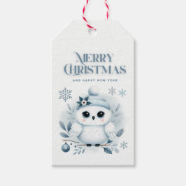 Frohe Weihnachtsschale Geschenkanhänger