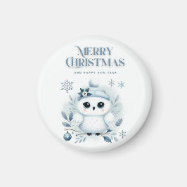 Frohe Weihnachtsschale Magnet