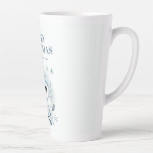 Frohe Weihnachtsschale Milchtasse (Rechts)