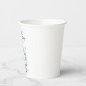 Frohe Weihnachtsschale Pappbecher (Links)