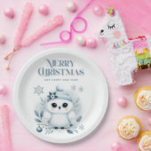 Frohe Weihnachtsschale Pappteller (Party)