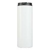 Frohe Weihnachtsschale Thermosbecher (Rückseite)