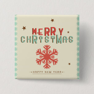 Frohe Weihnachtsschaltfläche Button
